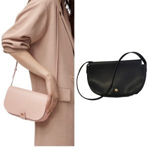Aritzia Six Eleven Leather Crossbody Bag